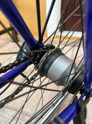 Bicicleta Holandesa Urbana Azul