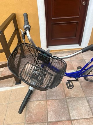 Bicicleta Holandesa Urbana Azul