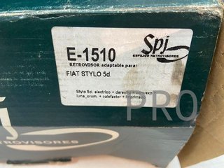 Fiat stylo retrovisor derecho ref: E1510