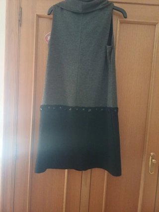 Vestido de invierno sin mangas