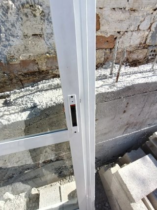 Balconera Aluminio 160x210 Cristal Seguridad