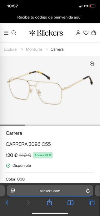 Gafas Carrera x Ducati Serra Gold