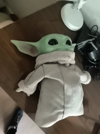 Baby Yoda Star Wars The Mandalorian Peluche