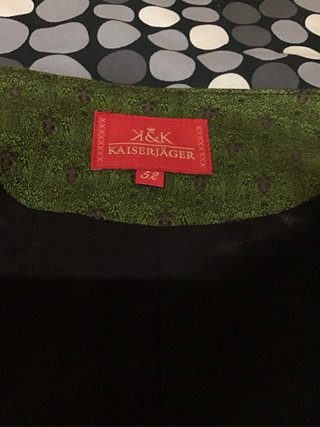 Chaleco K&K Kaiserjäger verde estampado T.52