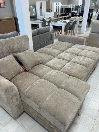 Sofá Cama con 2 Arcones