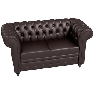 Divano 2 Posti stile Chesterfield 160x84x80 cm
