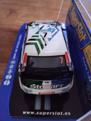 Coche Scalextric Ford Focus RS WRC Stobart