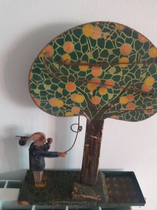 Árbol Tío Gori francés antiguo original
