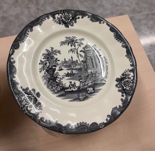 Vajilla La Cartuja Pickman Porcelana Azul y Blanca