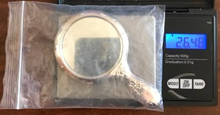 Espejo Plata Ley 925 Nuevo + Regalo