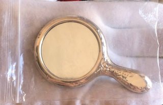 Espejo Plata Ley 925 Nuevo + Regalo