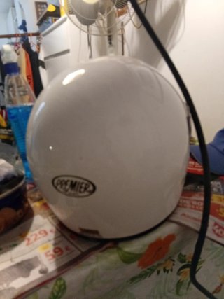 Casco de moto Premier blanco