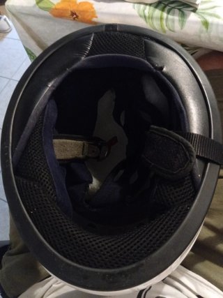 Casco de moto Premier blanco