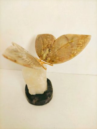 Mariposa de Serpentina Verde