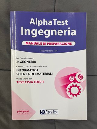 Kit Alpha Test Ingegneria