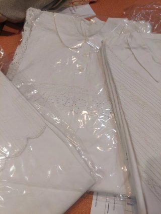 Camisa antigua bordada a mano