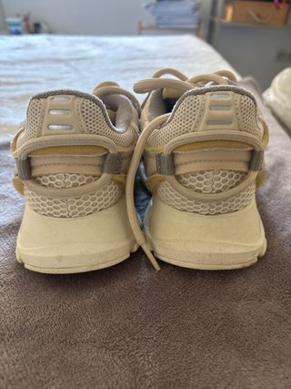 Zapatillas Lacoste Beige/Verde Talla 39