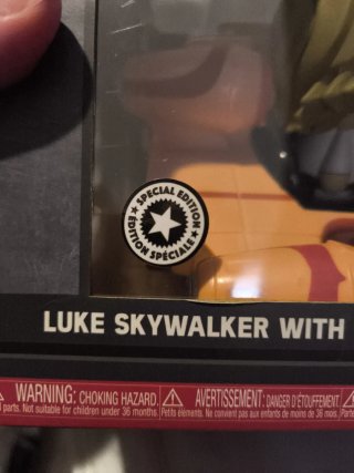 Funko Pop Luke Skywalker con Speeder Ed. Limitada