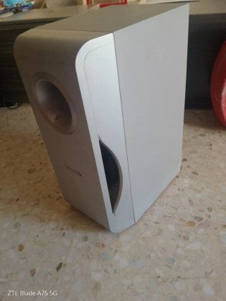 Home cinema Panasonic gris/plateado