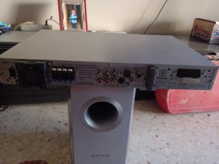 Home cinema Panasonic gris/plateado