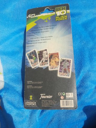 Juego Cartas Ben 10 Alien Force Fournier 2009