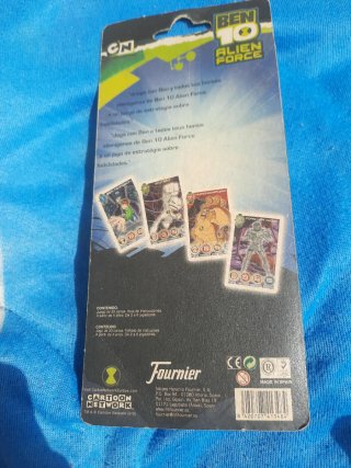 Juego Cartas Ben 10 Alien Force Fournier 2009