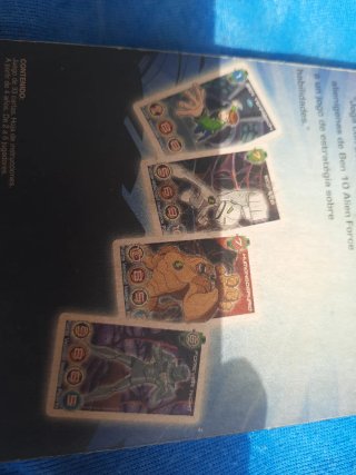 Juego Cartas Ben 10 Alien Force Fournier 2009