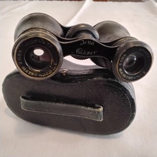 Antico binocolo da teatro A. Goldschmid Sohn zeiss