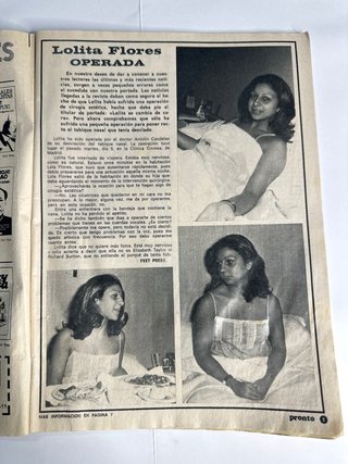 Revista Pronto Numero 236 1986. Camilo Sesto