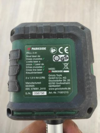 Nivel Láser PARKSIDE PKLL 3 A1 Verde
