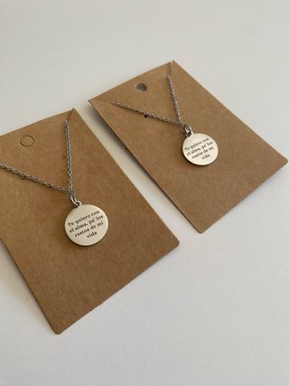 Pack collares Dellafuente Plateado