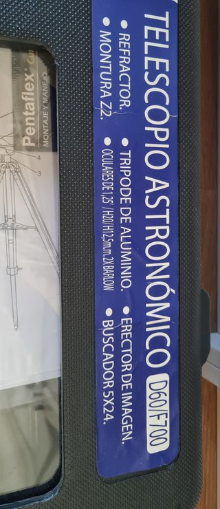 Telescopio Pentaflex ST-60700