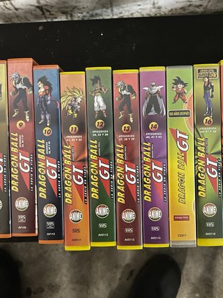 Dragon Ball GT VHS Colección Completa Español