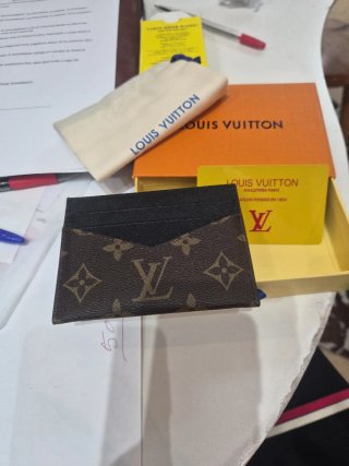 Portatarjetas Louis Vuitton Marrón Monogram