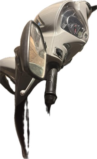 Honda Vision 110cc Scooter Gris/Blanco