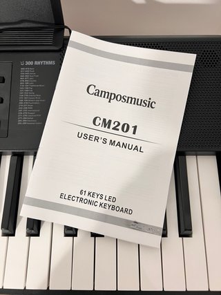 Tastiere musicali CampoMusic nuovo. Mai usato