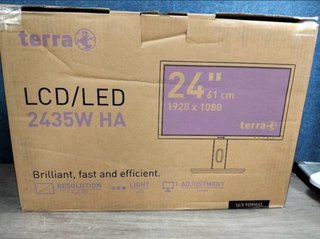 Monitor TERRA LED 2435W HA 24" FHD HDMI/DP Negro