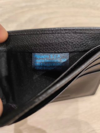 Cartera Piquadro Piel Negra Hombre