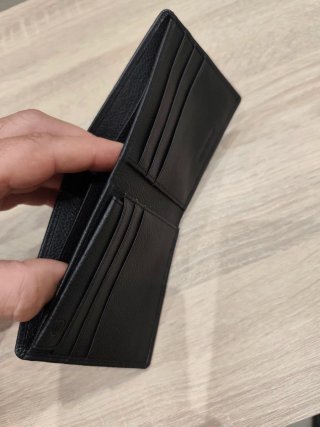 Cartera Piquadro Piel Negra Hombre