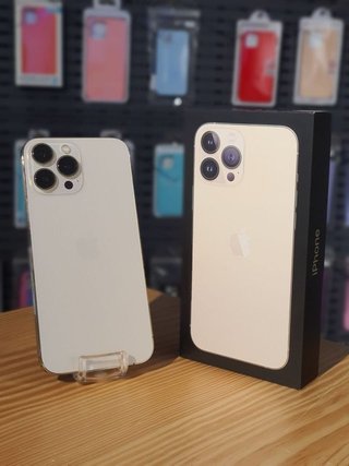 IPHONE 13 PRO MAX 128GB DORADO 100% BATERIA