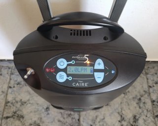 Concentrador Oxígeno Portátil Caire Eclipse 5