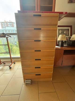 Cajonera de madera 7 cajones