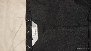 Vestido corto Miss Etam encaje talla 46