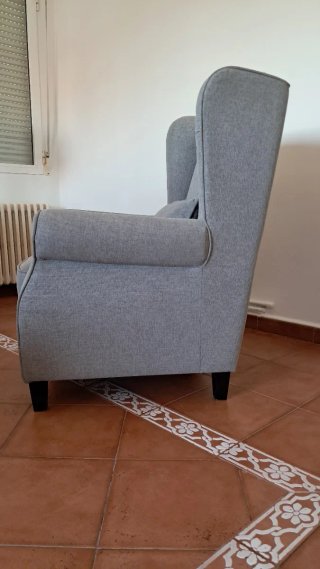 Sillón moderno gris nuevo
