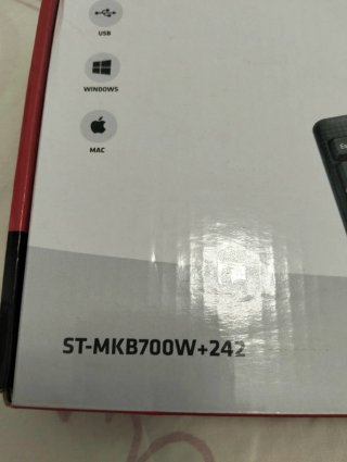 Teclado Numérico Humlin Inalámbrico Negro