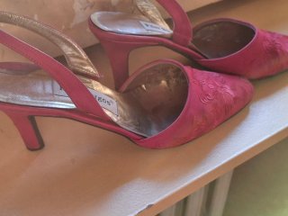 Zapatos evento fuxia Pilar Burgos Talla 36