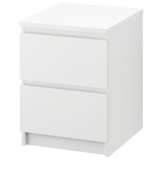 Letto matrimoniale IKEA bianco