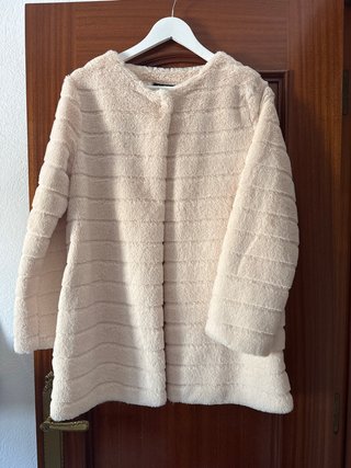 Abrigo fiesta rosa talla única