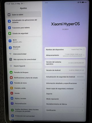 Xiaomi PAD 7 Pro 12GB RAM 512GB azul