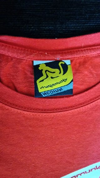 Camiseta Drunknmunky Roja